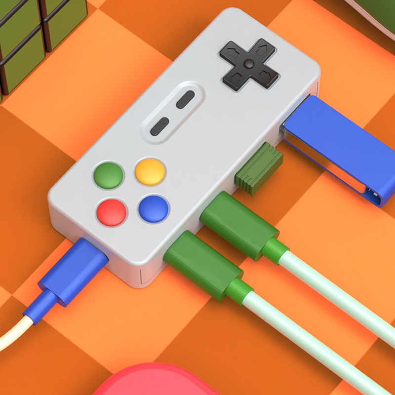 Usb Hub Type C - 4in1 Gamepad Modelling HUB Game Controller