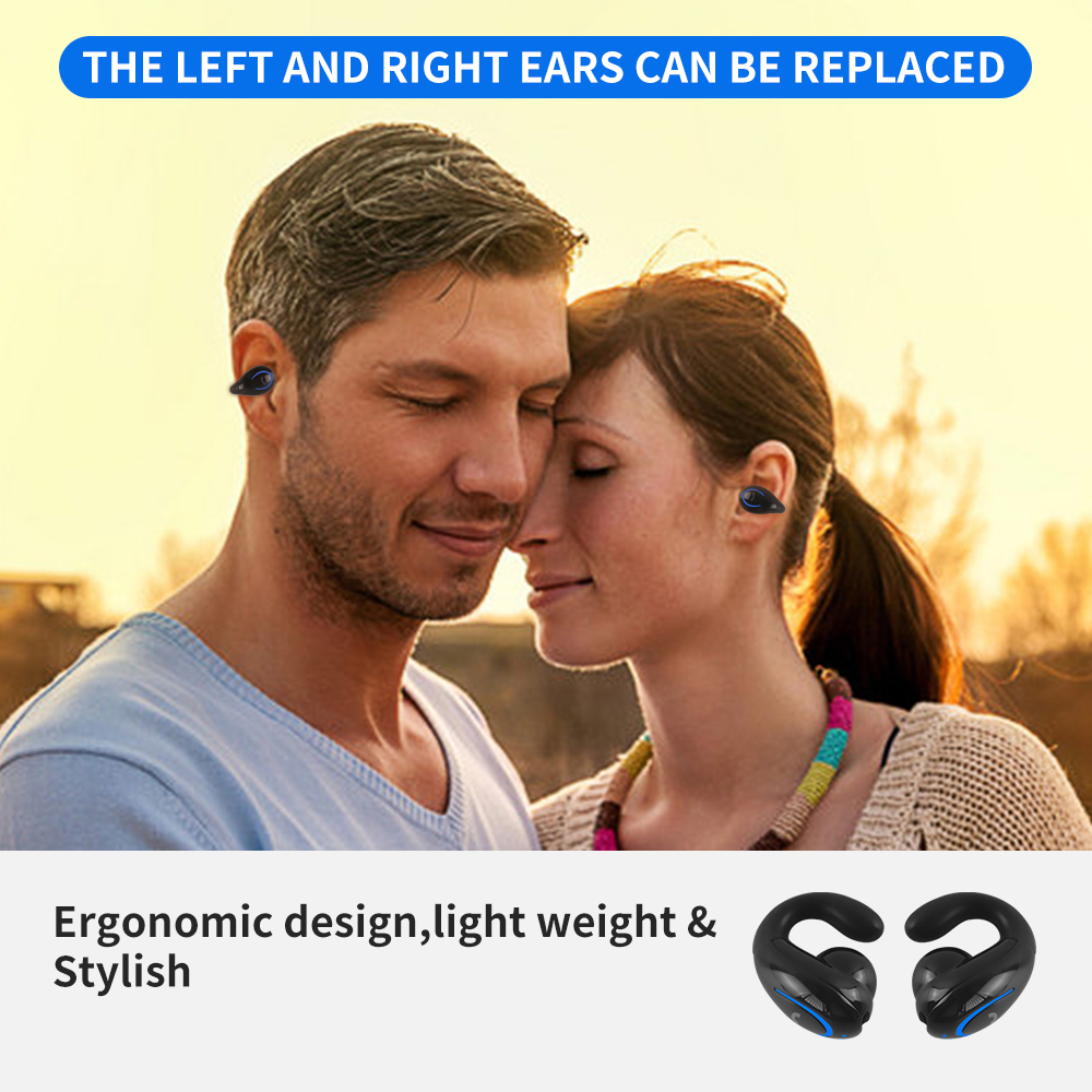Ear Clip Style Bluetooth Earph - Wired Earphone Lightning ulasan dan harga