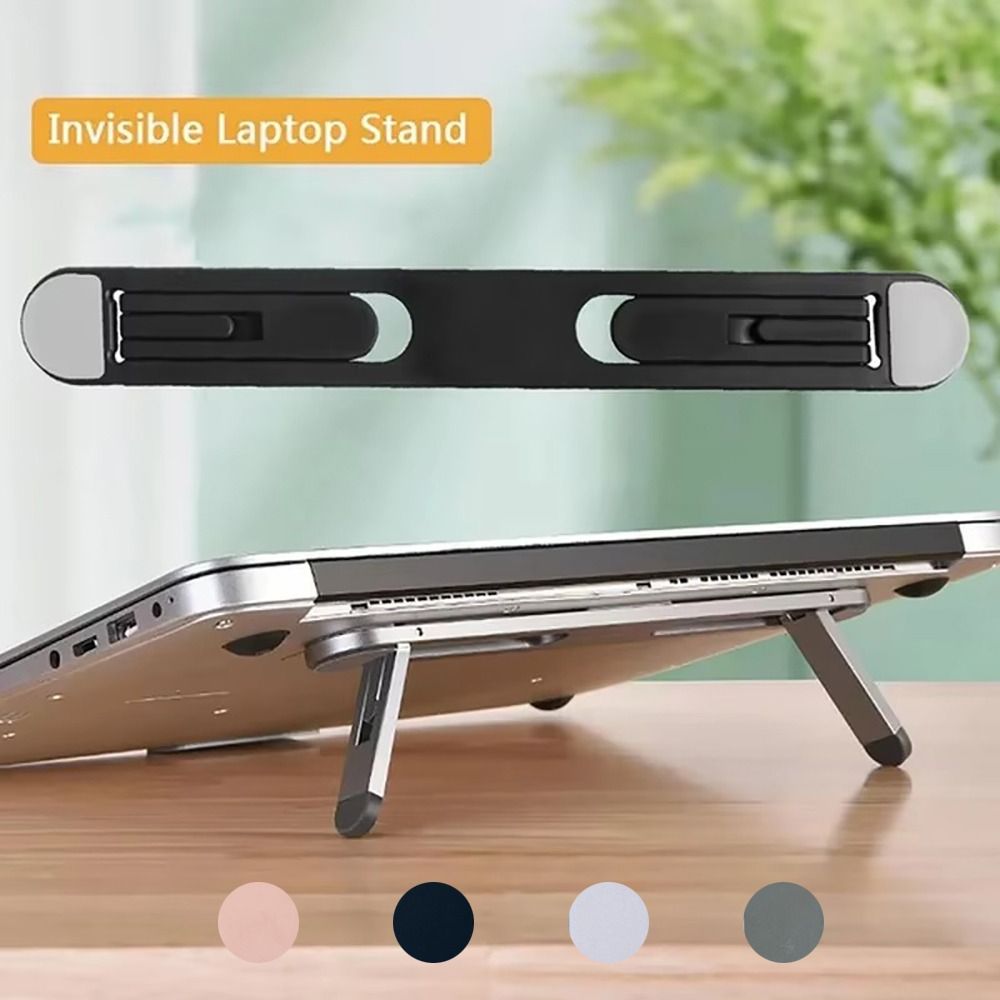 New Invisible Laptop Riser Sta - Cooling Stand Tablet ulasan dan harga
