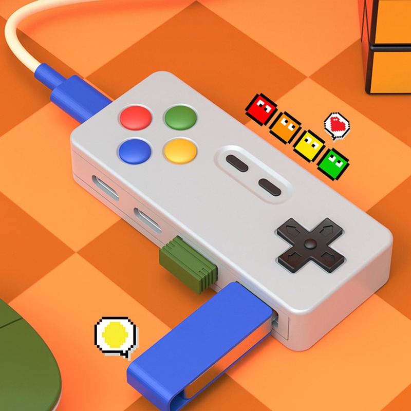 4in1 Gamepad Modelling HUB Gam - Usb Hub Type C ulasan dan harga
