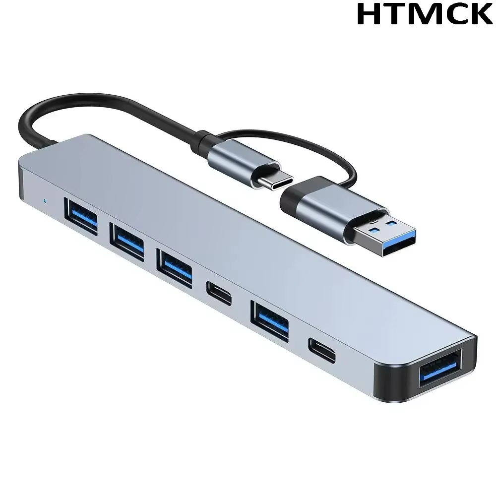 8-in-2 USB Type-C Multiport Do - Usb Hub Type C ulasan dan harga