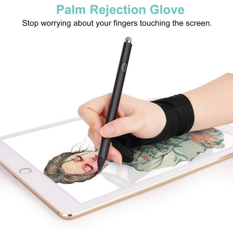 Acrylic Fiber Anti-touch Drawi - Drawing Glove Artist ulasan dan harga