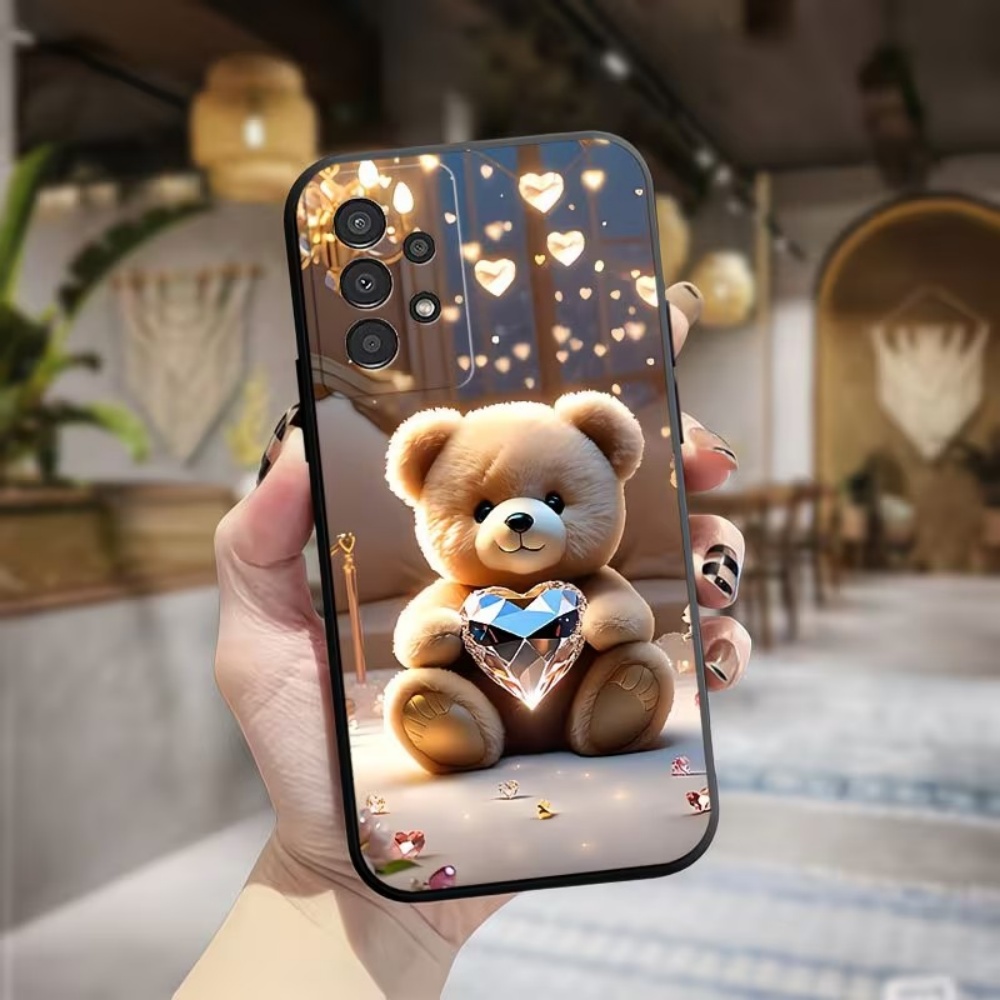 Little Bear Love Crystal Paint - Samsung Galaxy A55 ulasan dan harga
