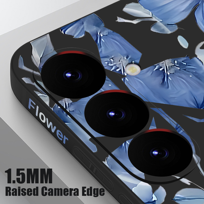 Flowers Plant Pattern Phone Ca - Samsung Galaxy A55 ulasan dan harga